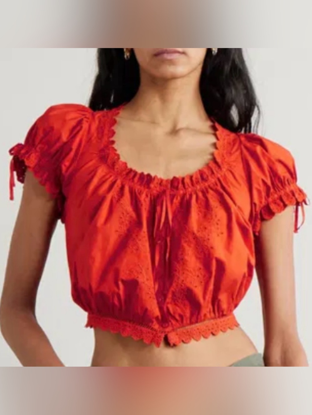 Doen Nera Blouse in Red